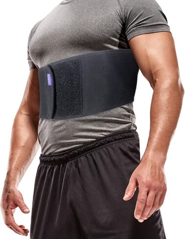 Everyday Medical Broken Rib Brace for Men and Women - Bamboo Charcoal Rib Support Compression Brace - accelerates The healing of Cracked, Dislocated, Fractured and Post-Surgery Ribs - Small/Medium in Kuwait