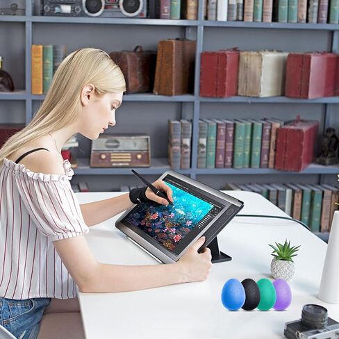 كرات تخفيف التوتر للبالغين والأطفال، مدرب قوة قبضة اليد ينتوبر لزيادة قدرة تحمل اليد، مجموعة كرات جل الضغط لتمارين علاج المقاومة للتدريب على التهاب مفاصل المعصم (4 قطع) in Kuwait