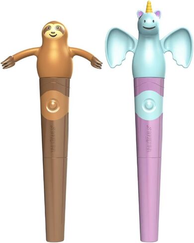 TalkTools Jiggler® | مدلك الوجه عن طريق الفم القابل للمضغ، مجموعة من 2 مدلك حسي عن طريق الفم | العلاج الحركي المهدئ للأطفال (أخضر وأزرق) in Kuwait