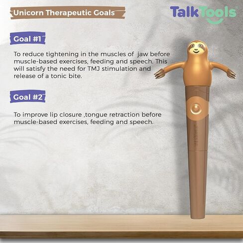TalkTools Jiggler® | مدلك الوجه عن طريق الفم القابل للمضغ، مجموعة من 2 مدلك حسي عن طريق الفم | العلاج الحركي المهدئ للأطفال (أخضر وأزرق) in Kuwait