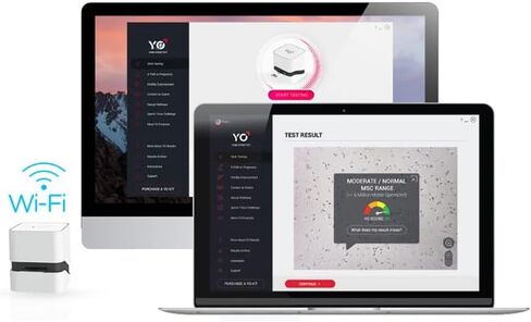 مجموعة إعادة الملء | 2 اختبارات إضافية لاختبار YO المنزلي للحيوانات المنوية | تحليل السائل المنوي المتحرك | جهاز اختبار YO غير متضمن - عبوة إعادة التعبئة فقط | اختر: 4 عبوات، 2 عبوة in Saudi Arabia