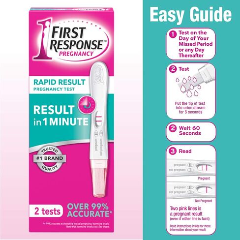First Response Rapid Result Pregnancy Test, 2 Pack in Saudi Arabia