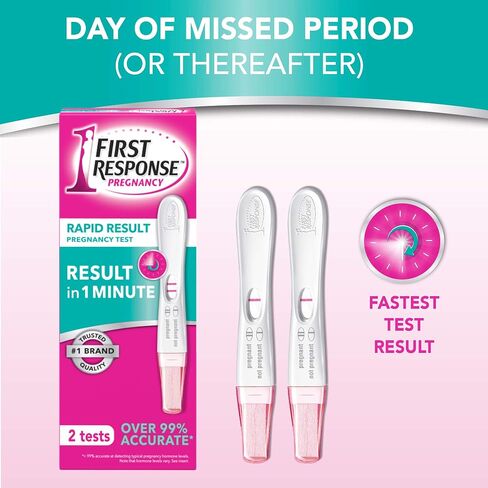 First Response Rapid Result Pregnancy Test, 2 Pack in Saudi Arabia