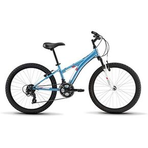 Diamondback Bicycles Tess 24 Youth Girls 24" Wheel Mountain Bike, Blue