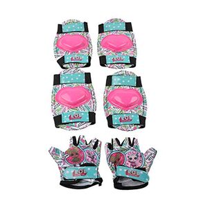 LOL Surprise Signature Series Protective Knee Pads & Elbow Pads for Kids Bike, for Ages 3+, Pink in Saudi Arabia