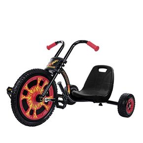 عربة دواسة تايفون المحدودة من هاوك (هونج كونج) مزودة بقضبان مقبض للتعليق على شكل قرد وإطارات مطاطية حقيقية بحافة أمامية 38.1 سم ومقعد منخفض قابل للتعديل in Kuwait