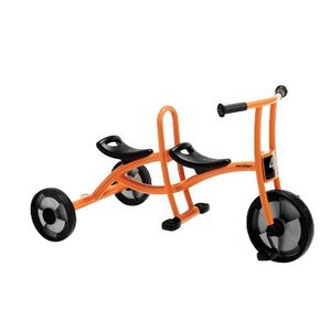 دراجة ثلاثية العجلات WIN-554 من Constructive Playthings لطفلين، من مرحلة رياض الأطفال إلى الصف الثالث، 39 بوصة ارتفاع، 23 بوصة طول، 20.19 بوصة عرض in Kuwait