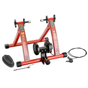 RAD Cycle Products Max Racer 7 Levels of with Smooth Magnetic Resistance Bicycle Trainer Allows You to Work Out with Your Bike in Kuwait