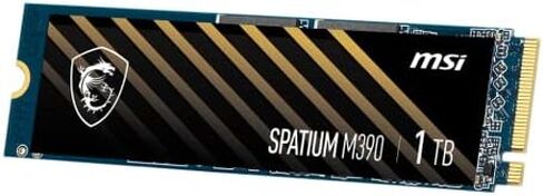 ام اس اي SPATIUM M390 NVMe M.2 1 تيرابايت داخلي للألعاب بي سي اي ايه Gen3 يصل إلى 3300 ميجابايت/ثانية 3D ناند تصل إلى 1200 تيرابايت in Kuwait