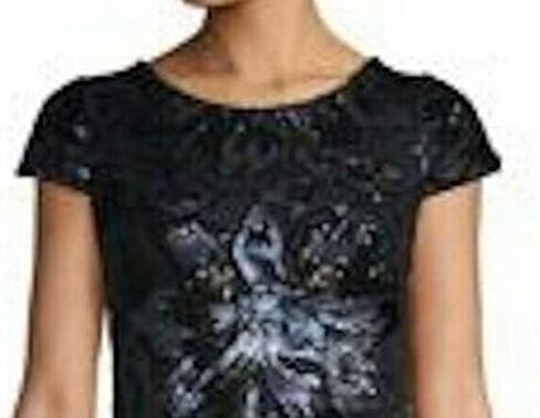 Calvin Klein Women's Cap-Sleeve Sequin Gown in Saudi Arabia