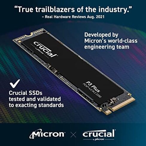 Crucial P3 1TB PCIe Gen3 3D NAND NVMe M.2 SSD, up to 3500MB/s - CT1000P3SSD8 in Saudi Arabia