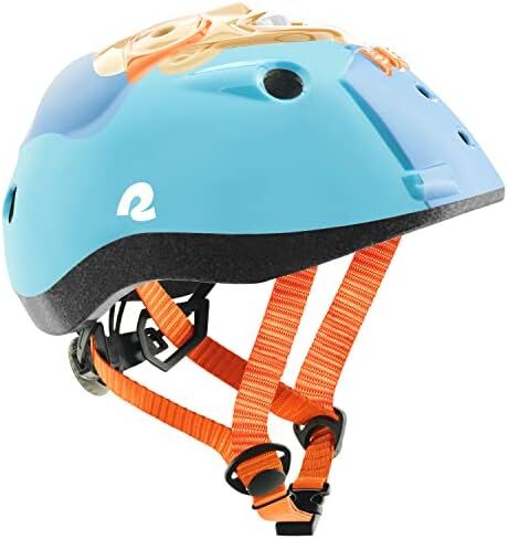Blippi Kids' Bike Helmet - from Toddler to Youth Helmets - 12 Vents & Adjustable Fit - Multi-Sport Kids Helmet for Cycling, Skateboarding, & Scooter - Age 2-8 yrs in Saudi Arabia