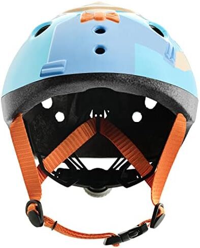 Blippi Kids' Bike Helmet - from Toddler to Youth Helmets - 12 Vents & Adjustable Fit - Multi-Sport Kids Helmet for Cycling, Skateboarding, & Scooter - Age 2-8 yrs in Saudi Arabia
