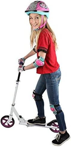 LOL Surprise Signature Series Protective Knee Pads & Elbow Pads for Kids Bike, for Ages 3+, Pink in Saudi Arabia