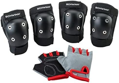 Schwinn Kids Protective Bike Gloves, Knee and Elbow Pads in Saudi Arabia