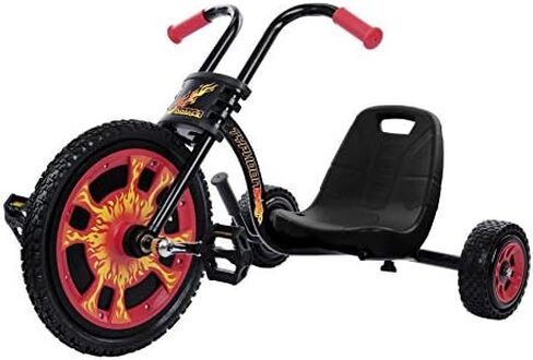 عربة دواسة تايفون المحدودة من هاوك (هونج كونج) مزودة بقضبان مقبض للتعليق على شكل قرد وإطارات مطاطية حقيقية بحافة أمامية 38.1 سم ومقعد منخفض قابل للتعديل in Kuwait