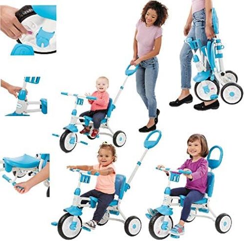 Little Tikes Pack 'n Go Trike Childs Toy, Light Blue in Saudi Arabia