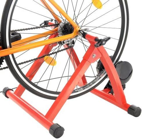 RAD Cycle Products Max Racer 7 Levels of with Smooth Magnetic Resistance Bicycle Trainer Allows You to Work Out with Your Bike in Kuwait