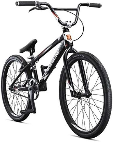 Mongoose Title Elite 24 BMX Race Bike with 24-Inch Wheels in Black for Advanced and Returning Riders, Featuring Professional-Grade 6061 Tectonic T1 Biaxial Hydroformed and Butted Aluminum Frame in Saudi Arabia