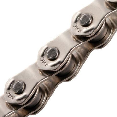 سلسلة دراجة KMC HL710 BMX (سرعة واحدة، 1/2 × 1/8 بوصة، 98 لتر، فضي) in Saudi Arabia