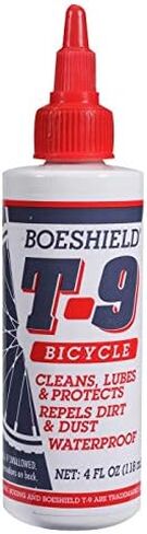 Boeshield T-9 Bicycle Chain Waterproof Lubricant and Rust Protection, 4 oz Liquid, Original Version (122183) , White in Saudi Arabia