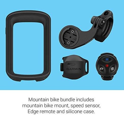 Garmin Edge 830 Mountain Bike Bundle, Performance Touchscreen GPS Cycling/Bike Computer with Mapping, Dynamic Performance Monitoring and Popularity Routing, Includes Speed Sensor & Mountain Bike Mount in Saudi Arabia