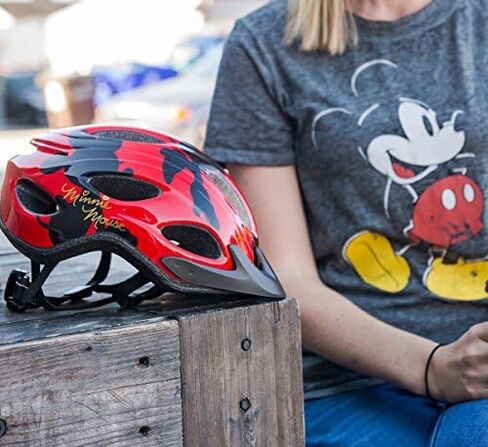 Bell7095239 Minnie Mouse Red & Black Women's Bike Helmet, Women (14+ yrs.) in Saudi Arabia