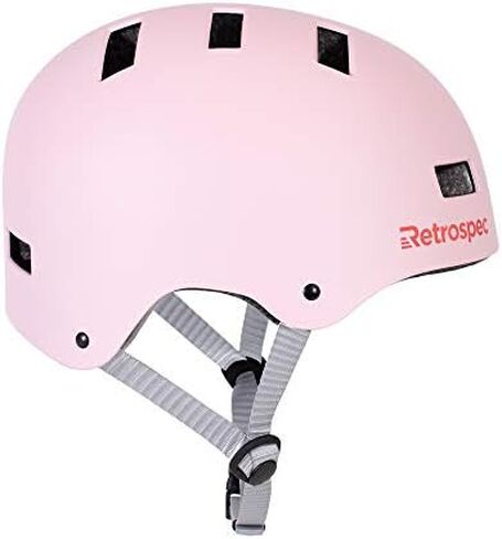Retrospec CM-1 Bicycle / Skateboard Helmet for Adult Commuter, Bike, Skate , Matte Whisper Pink, 51-55 cm / Small in Saudi Arabia