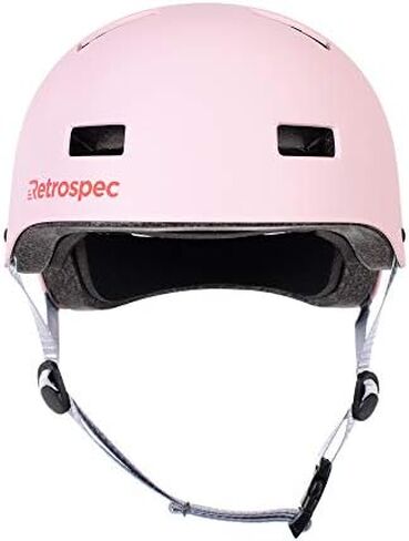 Retrospec CM-1 Bicycle / Skateboard Helmet for Adult Commuter, Bike, Skate , Matte Whisper Pink, 51-55 cm / Small in Saudi Arabia