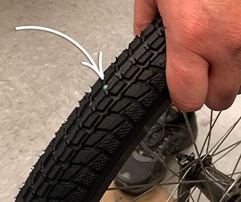 Slime 30076 Bike Inner Tube with Slime Puncture Sealant, Extra Strong, Self Sealing, Prevent and Repair, Presta Valve, 27.5 (650b) x 2.0-2.4 in Kuwait