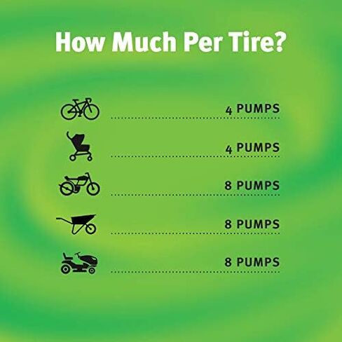 Slime 10204 Bike Tube Puncture Repair Sealant with Pump, Prevent and Repair, suitable for all Bicycles, 1 Gallon bottle in Kuwait