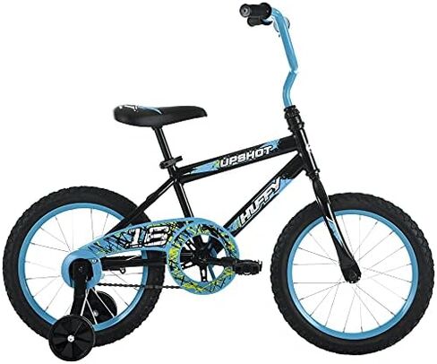 Huffy Upshot Boy's Bike, 12, 16, 20 Inch Sizes for Kids Ages 3 to 9 Years Old in Saudi Arabia