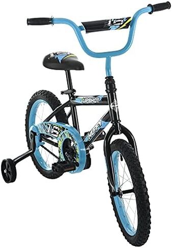 Huffy Upshot Boy's Bike, 12, 16, 20 Inch Sizes for Kids Ages 3 to 9 Years Old in Saudi Arabia