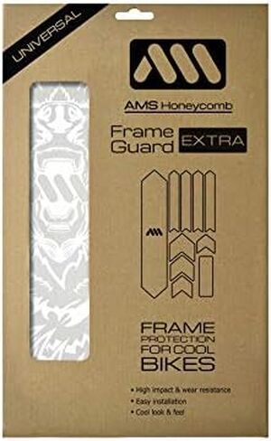All Mountain Style AMS High Impact Frame Guard Extra Semi-Transparent – Protects Your Bike from Scratches and dings in Saudi Arabia