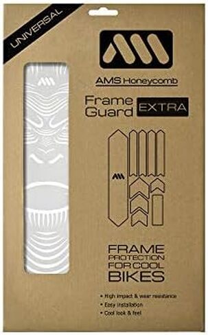 All Mountain Style AMS High Impact Frame Guard Extra Semi-Transparent – Protects Your Bike from Scratches and dings in Saudi Arabia