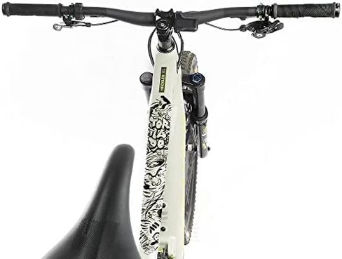 إطار حماية عالي التأثير من AMS على الطراز الجبلي بالكامل شبه شفاف - يحمي دراجتك من الخدوش والضربات in Kuwait