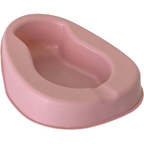 Bedpan – Smooth Contoured Stackable Bed Pan – Portable and Easy to Clean - for Bed-Bound/Bedridden Patient for Women and Men