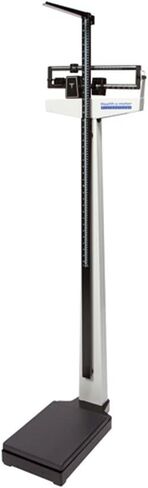 مقياس الصحة O Meter 402LB مقياس شعاع ميكانيكي، قضيب الارتفاع، سعة 400 رطل، منصة 10-1/2 بوصة × 14 بوصة × 3-1/4 بوصة in Kuwait