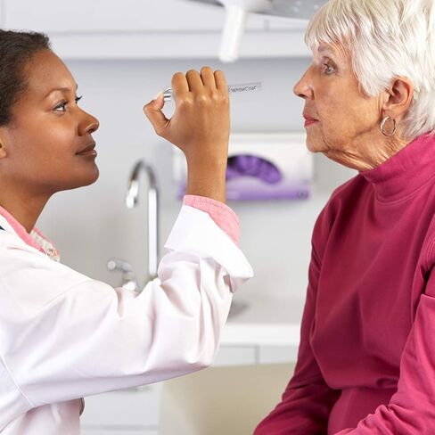 جهاز قياس ضغط الدم اللاسائلي الفاخر ذو المعطف الأبيض لمراقبة ضغط الدم مع الكفة السوداء بحجم الكبار وحقيبة الحمل in Kuwait