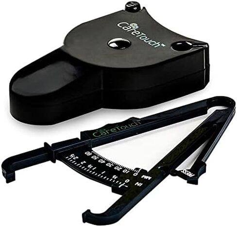 Care Touch Skinfold Body Fat Caliper Set, Measure Tape Included in Saudi Arabia