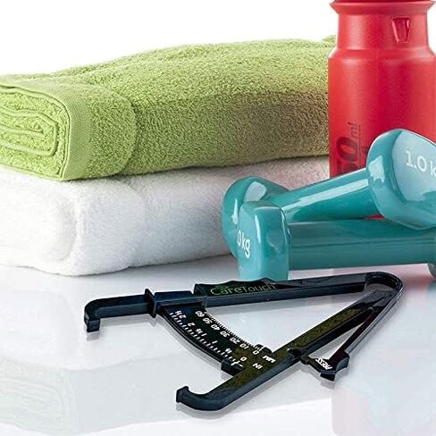 Care Touch Skinfold Body Fat Caliper Set, Measure Tape Included in Saudi Arabia