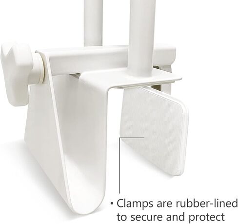 قضيب امان طبي قابل للتعديل لحوض الاستحمام مع مقبض لامان حوض الاستحمام لكبار السن، ابيض in Kuwait