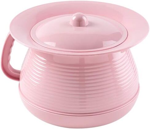 Chamber Pot Bedpan Urinal Bottle Urine Pots Potty Pee Bucket Bedside Urinal with Lids to Prevent Odors, Suitable for Kids, Women and Men (Blue) in Saudi Arabia