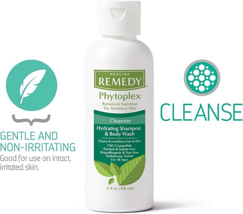 Medline MSC092008 Remedy With Phytoplex Hydrating Cleansing Gel, 8oz. (Case of 12) in Saudi Arabia