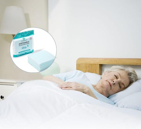 HYGIENJOY - إسفنجات حمام خالية من الشطف (25 قطعة) مناديل مبللة للجسم للبالغين للاستحمام - سميكة جدًا، لا تترك بقايا مناديل استحمام للبالغين بدون شطف، لكبار السن، للمصابين، لطريح الفراش، وأيضًا للمخيمين والمتنزهين، الإسفنج مناديل الحمام (عبوة واحدة) in Kuwait