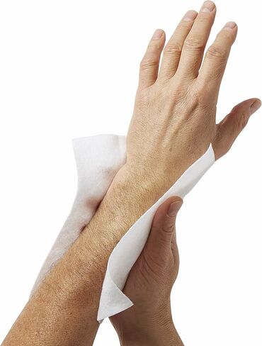 Medline-MSC095106 ReadyBath Select، مناديل قماشية لتنظيف الجسم، معطرة، مناديل متوسطة الوزن، درجة الحموضة متوازنة، خالية من الشطف، ترطب، تلطف البشرة، استخدام واحد (8 عبوات، 30 عبوة) in Kuwait