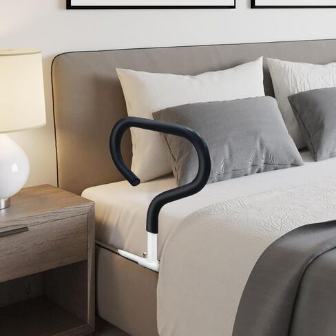 Bed Rail - Bed Rails for Elderly Adults for Safety, Medical Bed Safety & Assisting Rails, Bed Handles and Assist Bar Bed Cane for Seniors Side Bed Safety Rail Railing, Fits Queen, King, Full, Twin Bed in Saudi Arabia