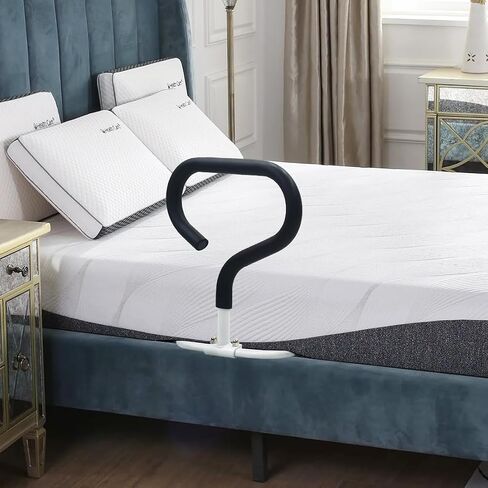 Bed Rail - Bed Rails for Elderly Adults for Safety, Medical Bed Safety & Assisting Rails, Bed Handles and Assist Bar Bed Cane for Seniors Side Bed Safety Rail Railing, Fits Queen, King, Full, Twin Bed in Saudi Arabia