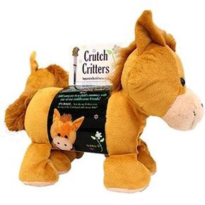 وسائد عكاز من القطيفة على شكل حصان من كراتش كريترز، مجموعة/2 in Kuwait