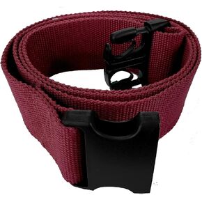 Gait Belt with Plastic Buckle by LiftAid - Transfer and Walking Aid with Belt Loop Holder for Assisting Therapist, Nurse, Home Care - 60"L x 2"W (Beige) in Saudi Arabia